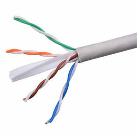 250MHz Çıplak Bakır UTP Ethernet Kablosu Cat 6 305M Rulo 23AWG Uzun Ömürlü