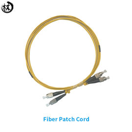 PVC Ceket Dubleks Yama Kablosu, FTTH FTTB FTTX Network İçin Fiber Jumper Kabloları
