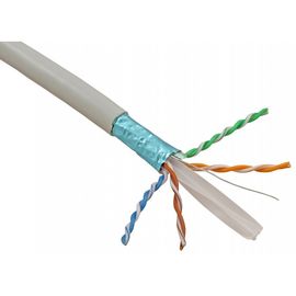 1000FT FTP Cat5e PVC Ağ Kablosu 305m 24AWG Çıplak Bakır İsteğe Bağlı Renk