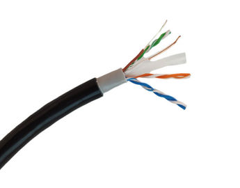 Kablolama Sistemi Cat5e PVC Ağ Kablosu CCA / CU İletken 0.45mm-0.51mm