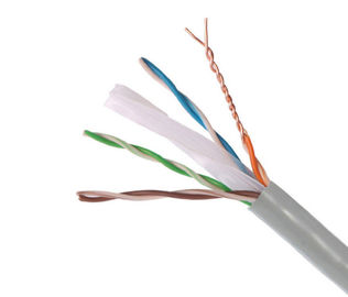 Hızlı Hız UTP Cat6 Utp Ağ Kablosu, Cat6 Harici Kablo 305m PVC İç