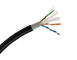 Kablolama Sistemi Cat5e PVC Ağ Kablosu CCA / CU İletken 0.45mm-0.51mm