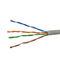 Katı Saf Bakır PE Ceket Ethernet CAT6 UTP Kablosu