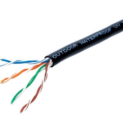 Dört Çift Yüksek Hızlı Veri Cat5e Utp Ethernet Kablosu İletken 0.45mm-0.51mm