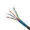 8 İletken CAT5E Korumalı Ftp Ethernet Kablosu Bükülü Çift 24AWG Kablosu